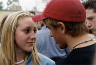 couple conversing