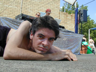 me in front of the DJ