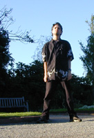 me standing up straight