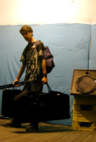 stephen with equipment