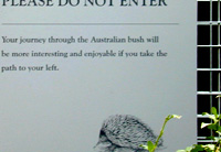 zoo sign