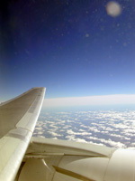 above the clouds