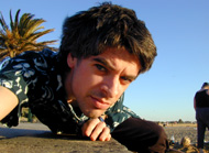 stephen at the beach