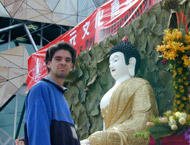 stephen with buddha